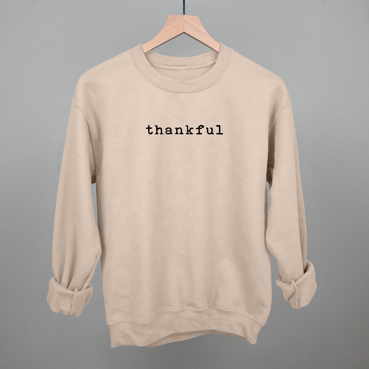 Thankful (Typewriter) Ivy + Cloth