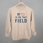 My Heart Is On That Field Ivy + Cloth
