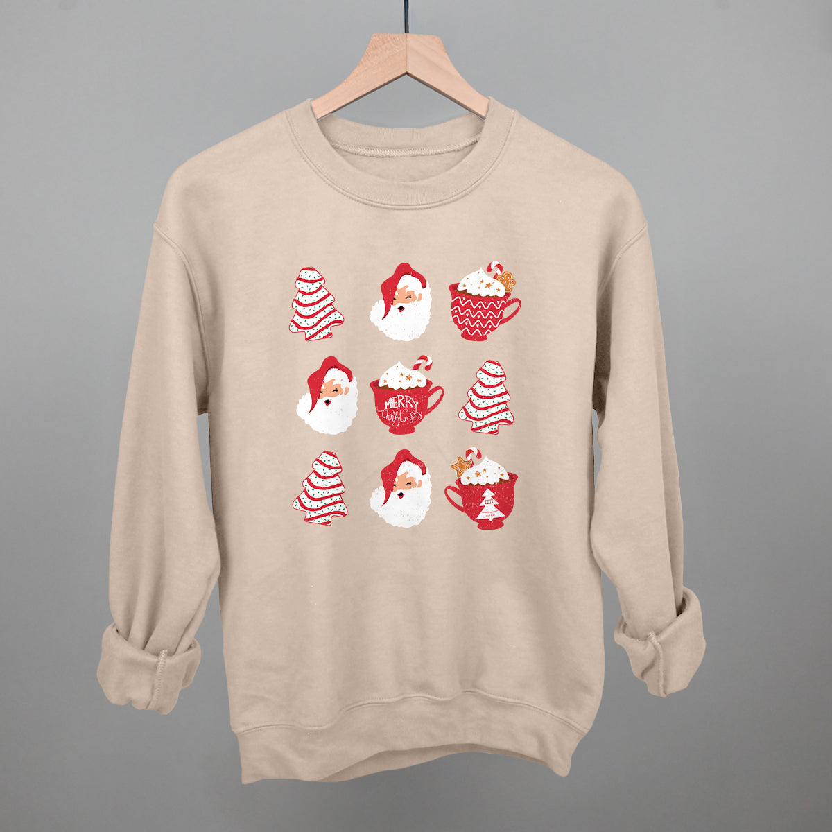 Christmas Tree Cake Santa Ivy + Cloth