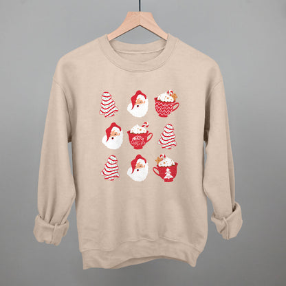 Christmas Tree Cake Santa Ivy + Cloth