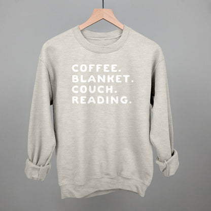 Coffee Blanket Couch Reading Ivy + Cloth
