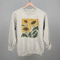 Abstract Sunflowers Ivy + Cloth