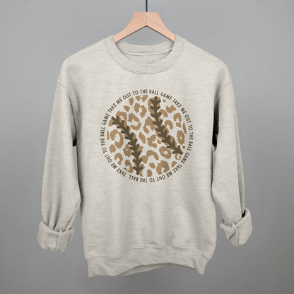 Take Me Out To The Ball Game (Leopard Baseball) Ivy + Cloth