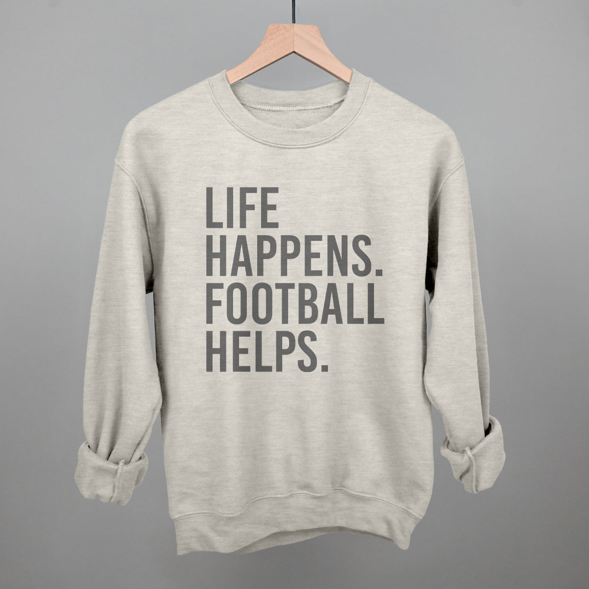Life Happens. Football Helps. Ivy + Cloth