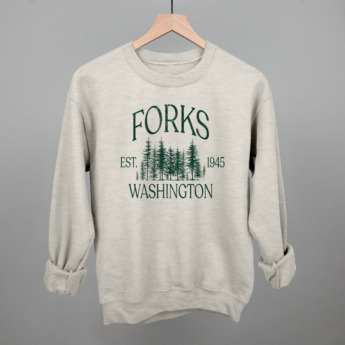 Forks, WA Est 1945 Ivy + Cloth