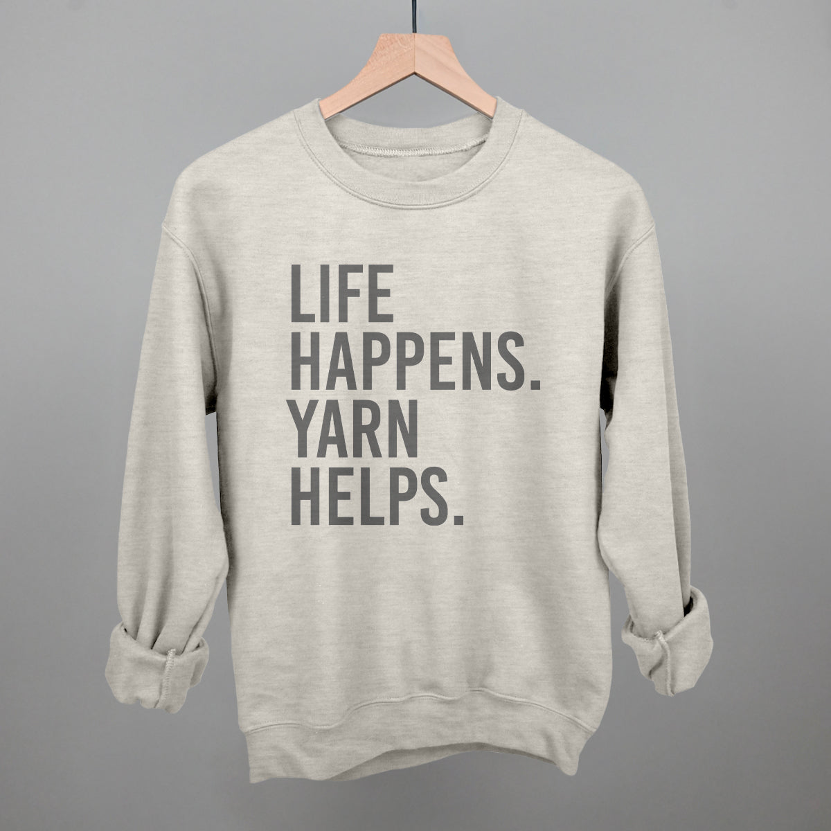 Life Happens Yarn Helps Ivy + Cloth