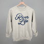 River Life (Distressed Script) Ivy + Cloth