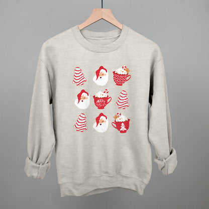 Christmas Tree Cake Santa Ivy + Cloth