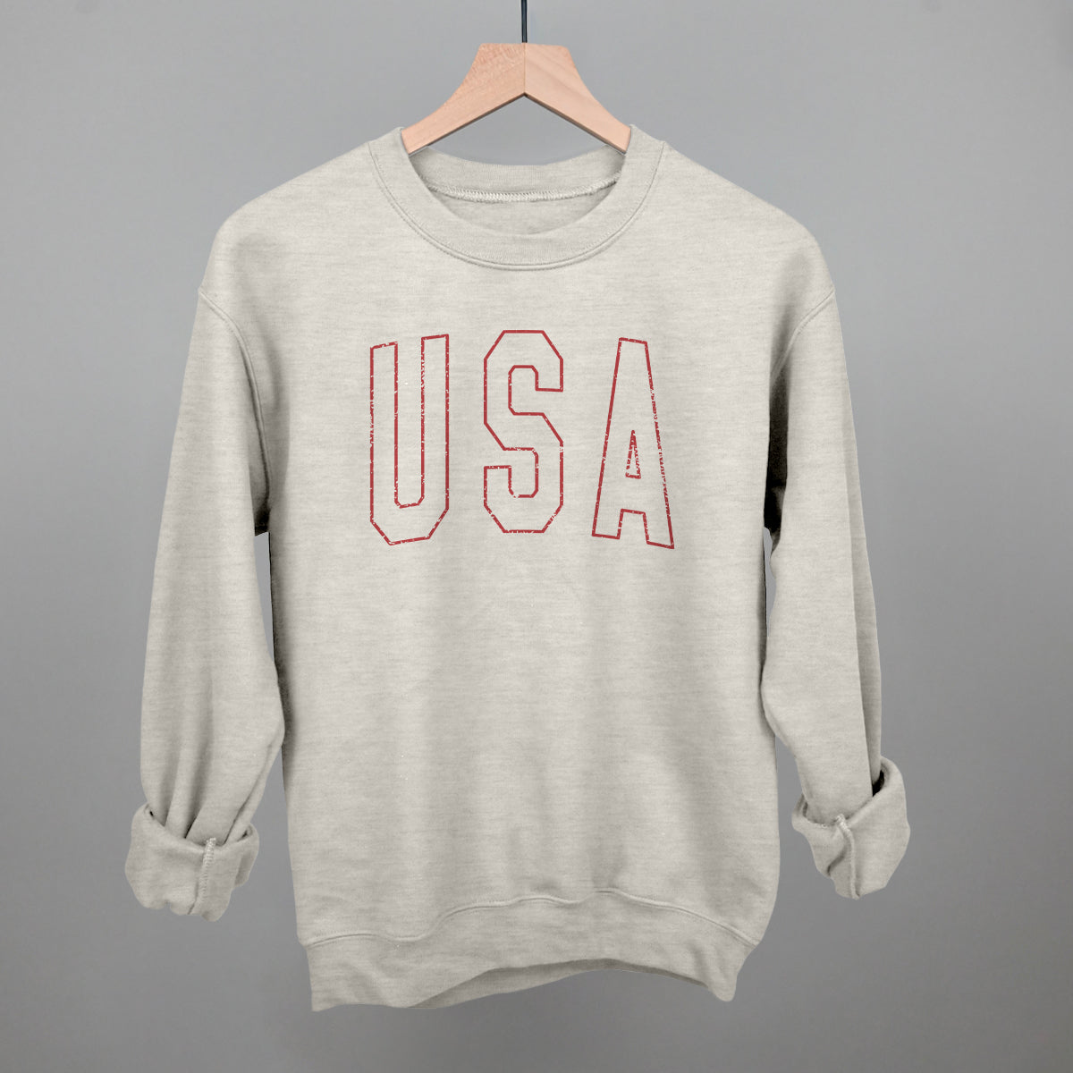 USA Collegiate Distressed Ivy + Cloth