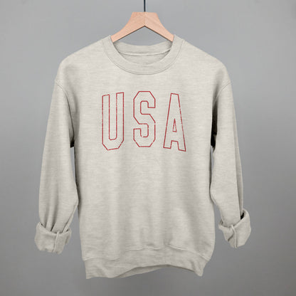 USA Collegiate Distressed Ivy + Cloth