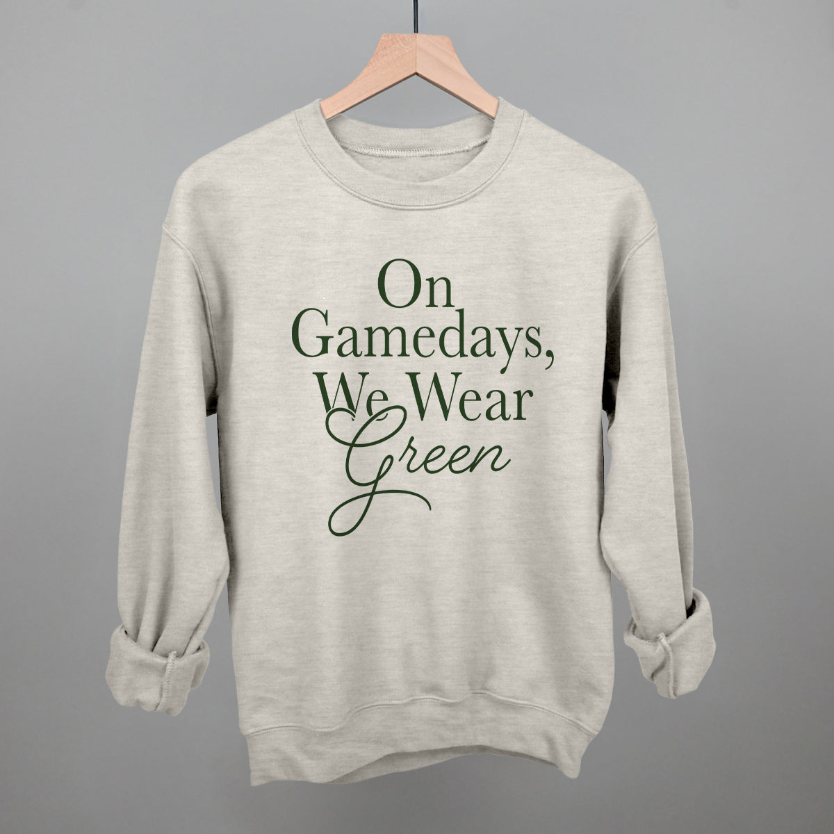 On Gamedays, We Wear Green Ivy + Cloth