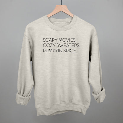 Scary Movies, Cozy Sweaters, Pumpkin Spice Ivy + Cloth