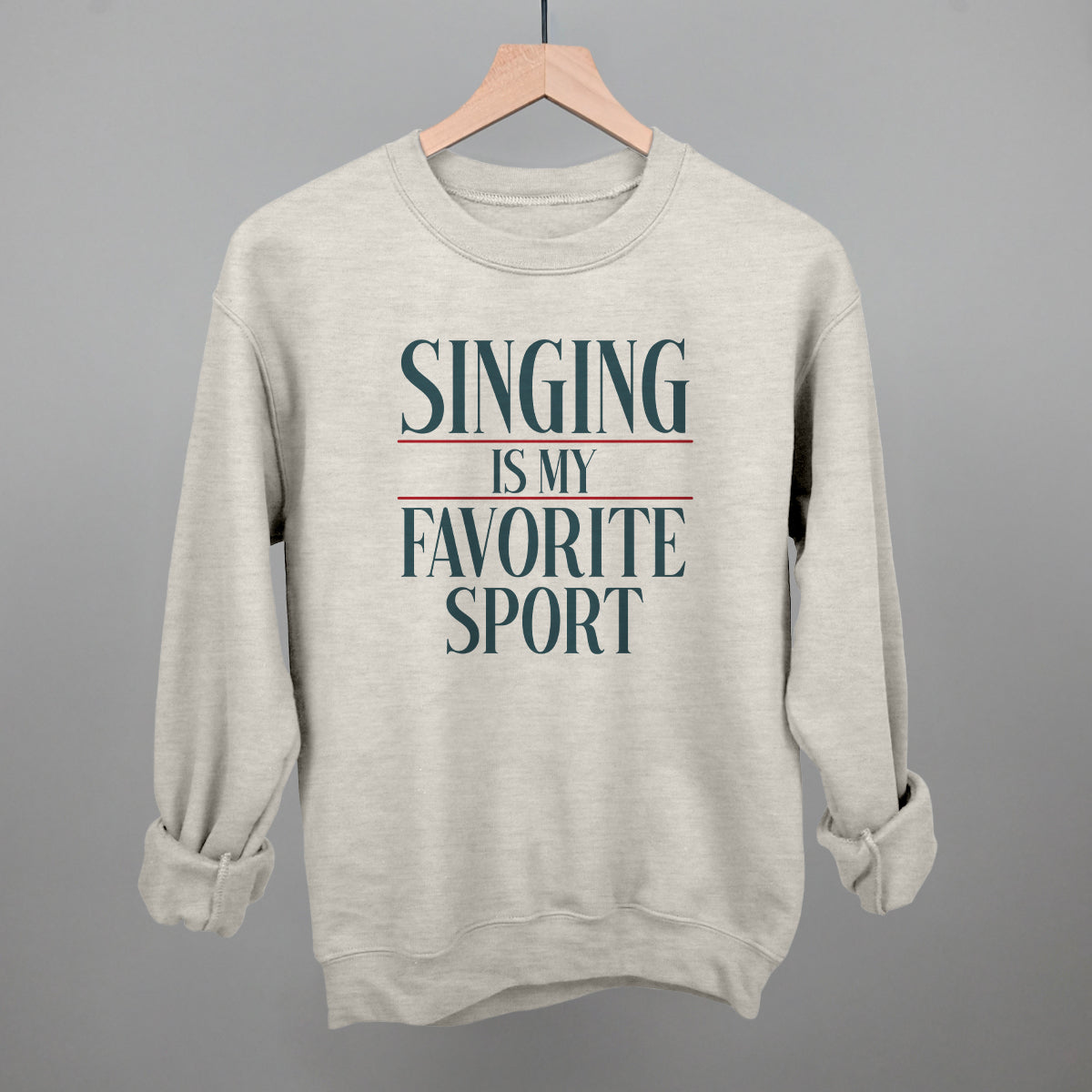 Singing Is My Favorite Sport Ivy + Cloth