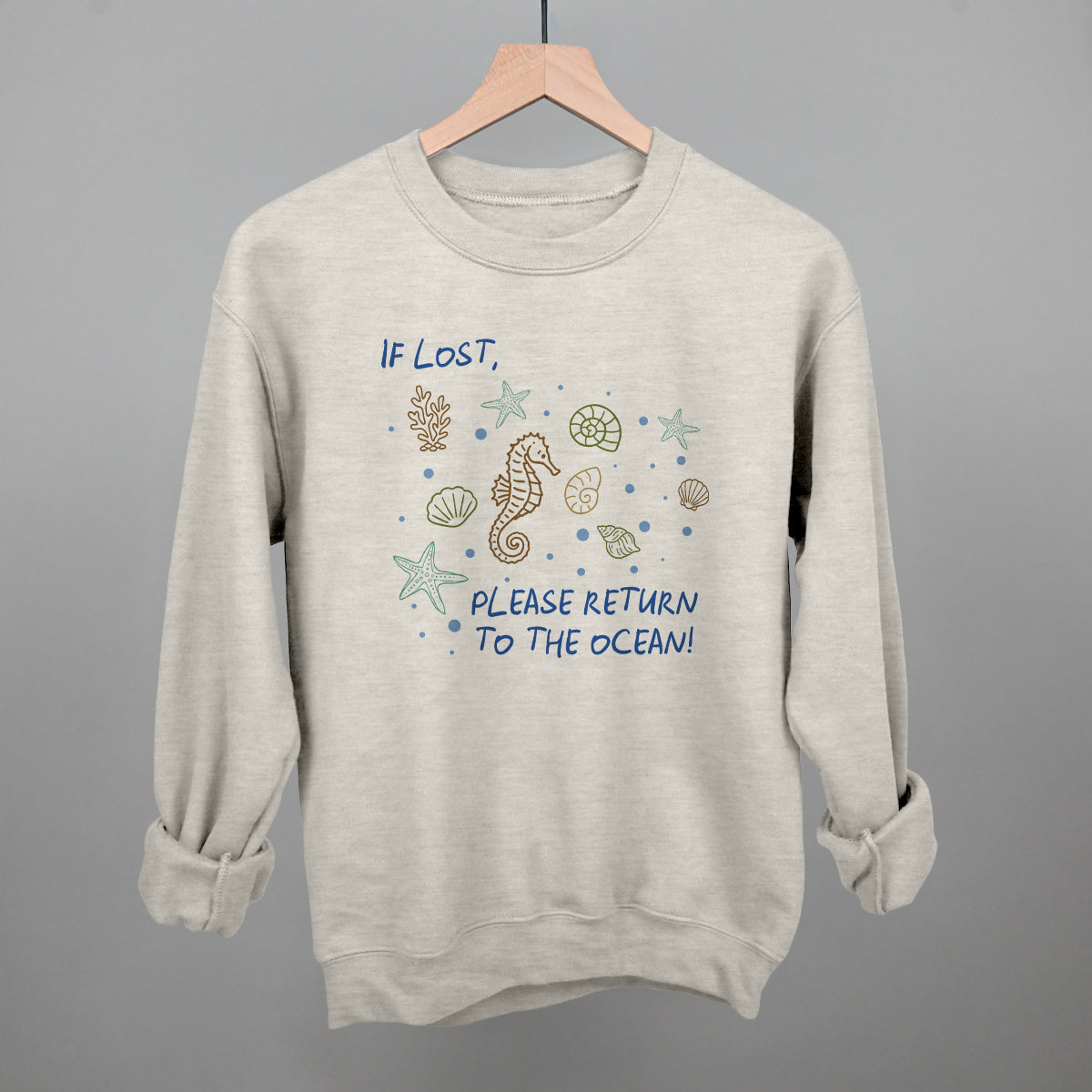 If Lost, Please Return To The Ocean Ivy + Cloth