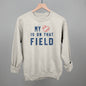 My Heart Is On That Field Ivy + Cloth