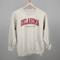 Oklahoma Varsity Arch (Red) Ivy + Cloth