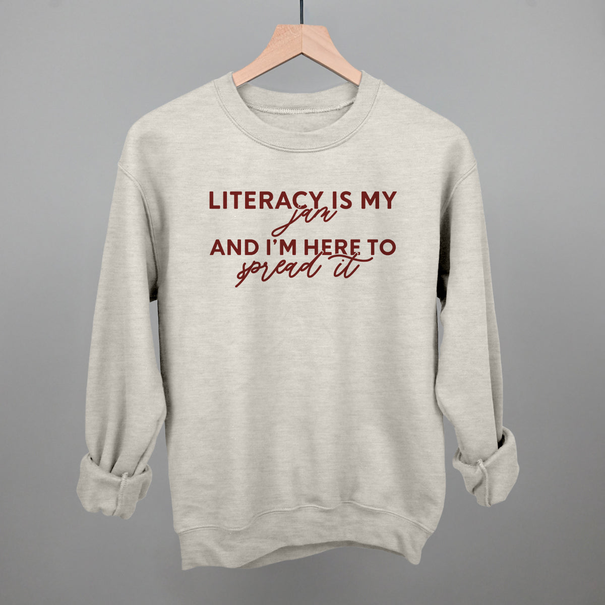 Literacy Is My Jam And I'm Here To Spread It Ivy + Cloth