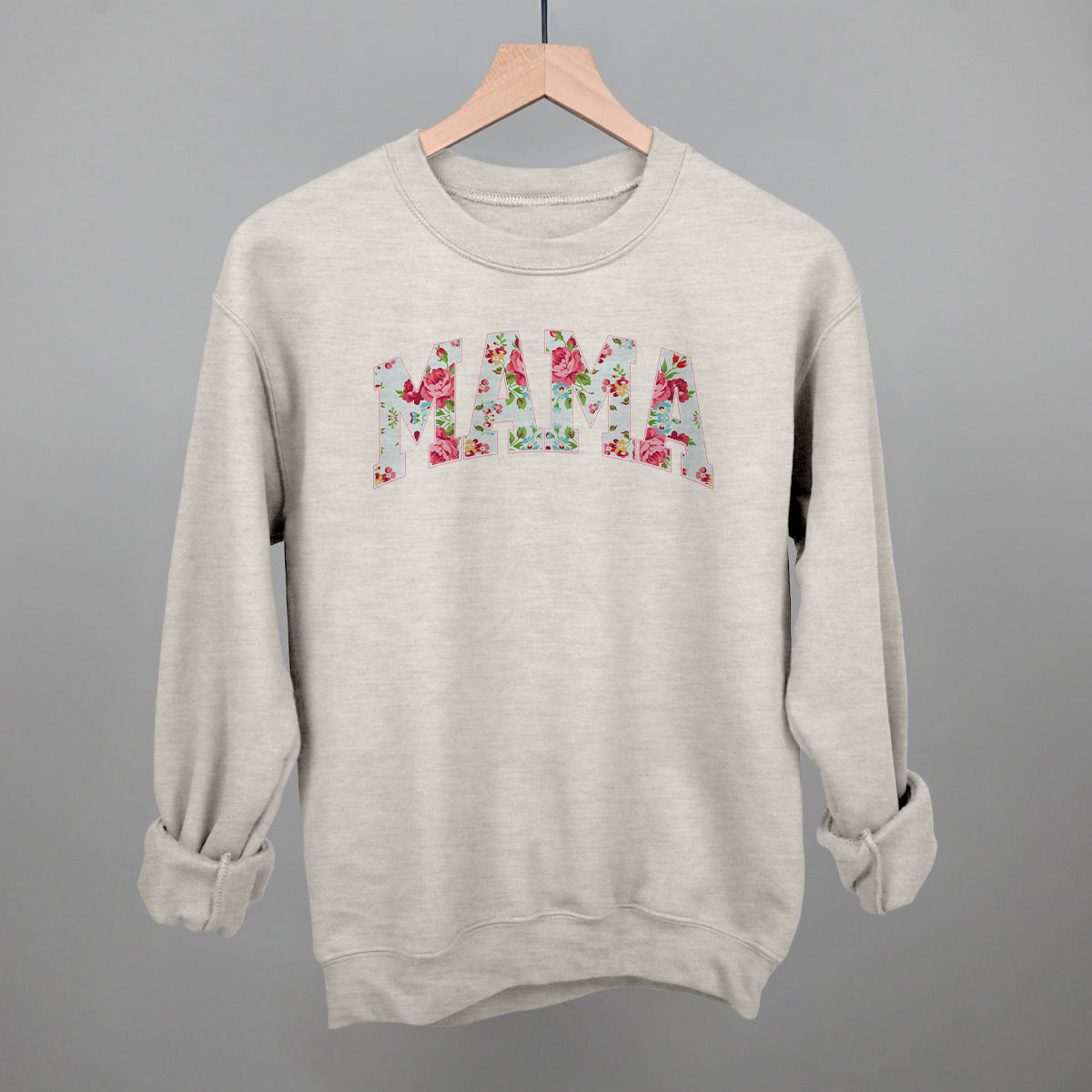 Mama (Block Letter Floral) Ivy + Cloth