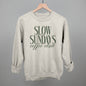Slow Sundays Coffee Club (Green) Ivy + Cloth
