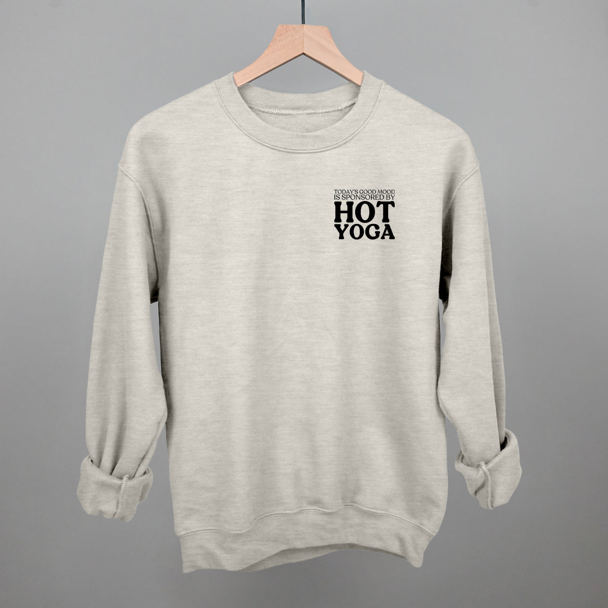 Mood Sponsored By Hot Yoga (Left Chest) Ivy + Cloth