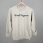 West Virginia Script Ivy + Cloth