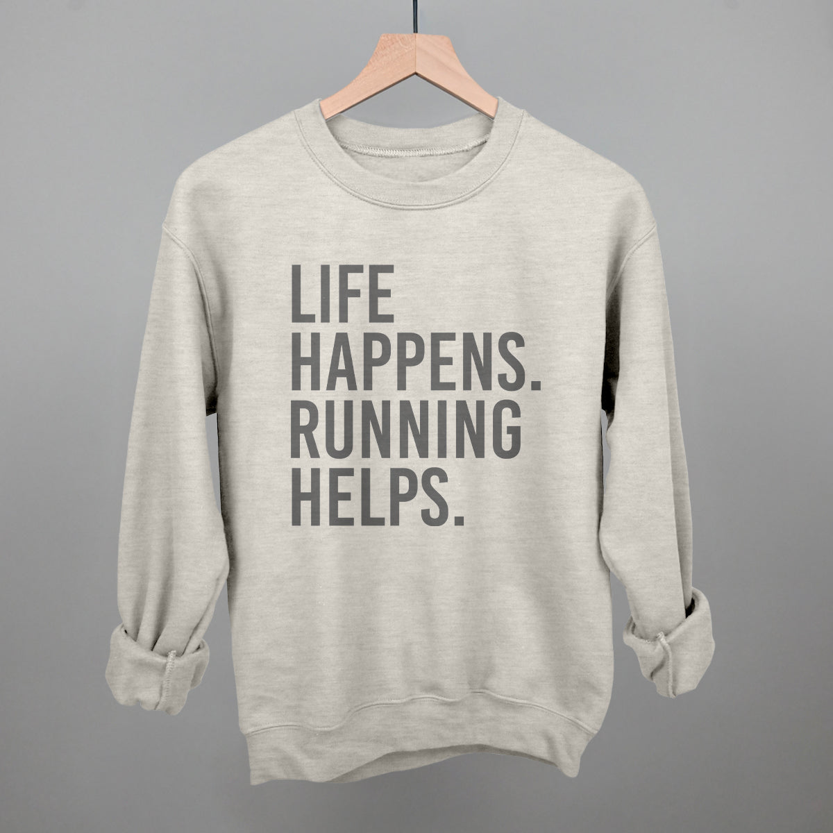 Life Happens. Running Helps. Ivy + Cloth