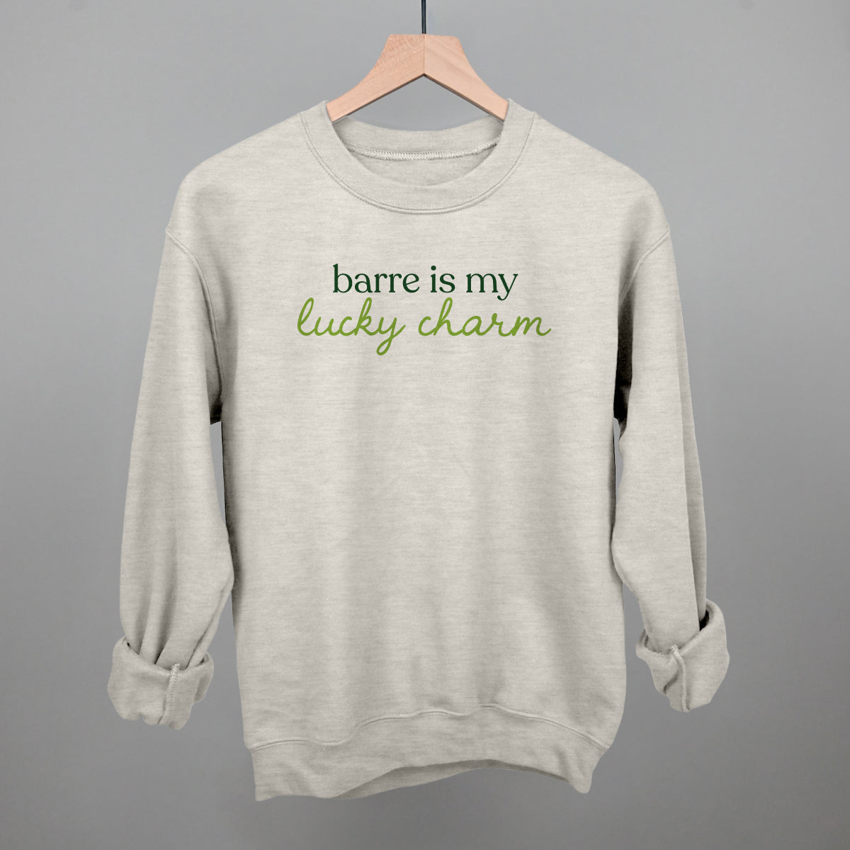 Barre Is My Lucky Charm Ivy + Cloth
