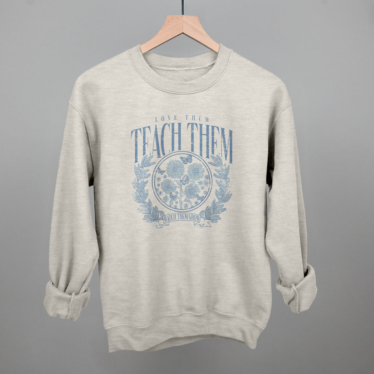 Love Them Teach Them Distressed Ivy + Cloth