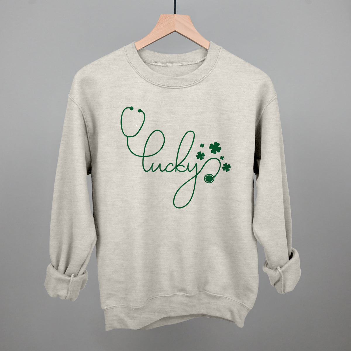 Lucky Script (Stethoscope) Ivy + Cloth