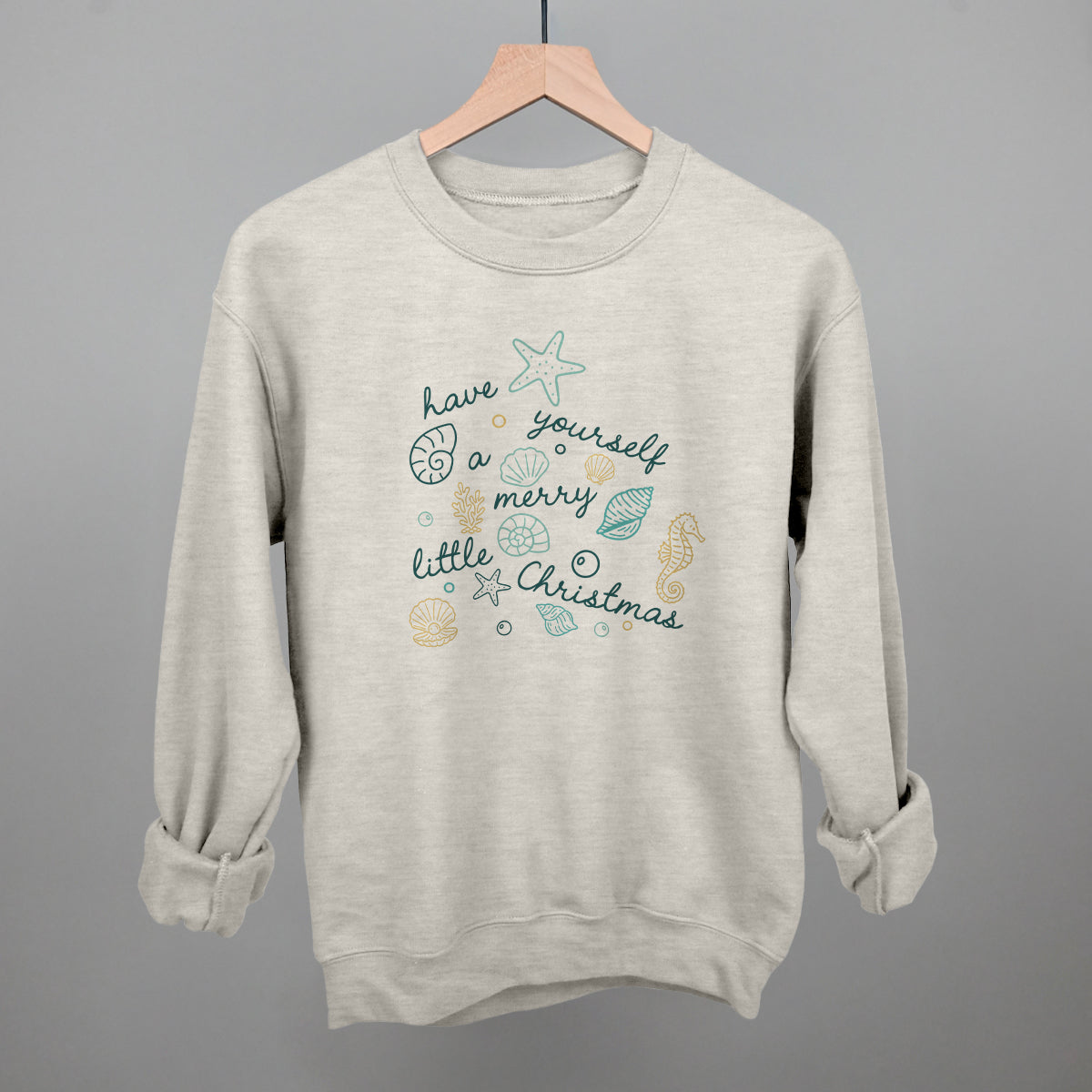 Have Yourself A Merry Little Christmas Beachy Ivy + Cloth