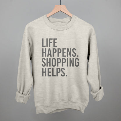 Life Happens. Shopping Helps. Ivy + Cloth