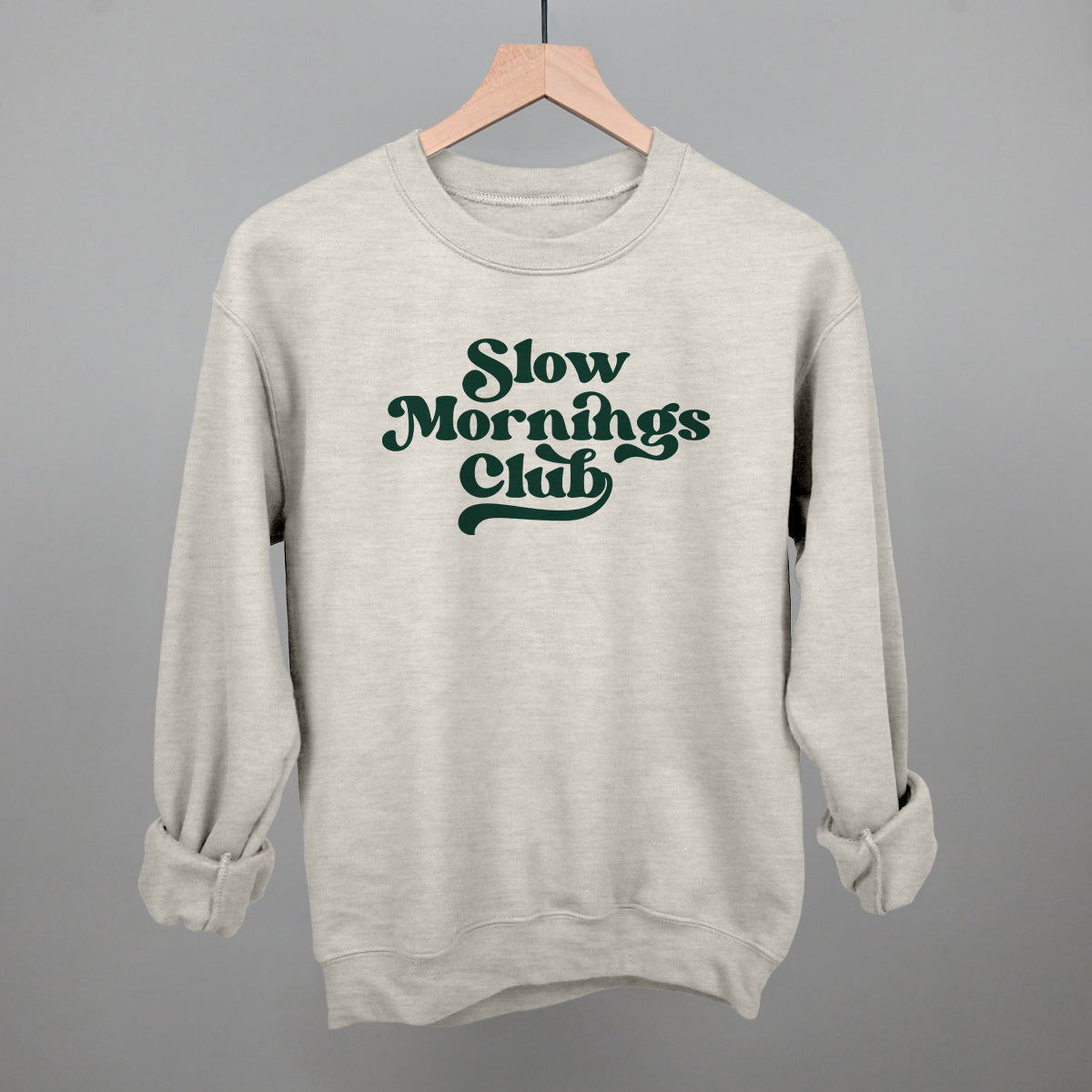 Slow Mornings Club (Green) Ivy + Cloth