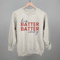 Hey Batter Batter Swing (Red + Navy) Ivy + Cloth