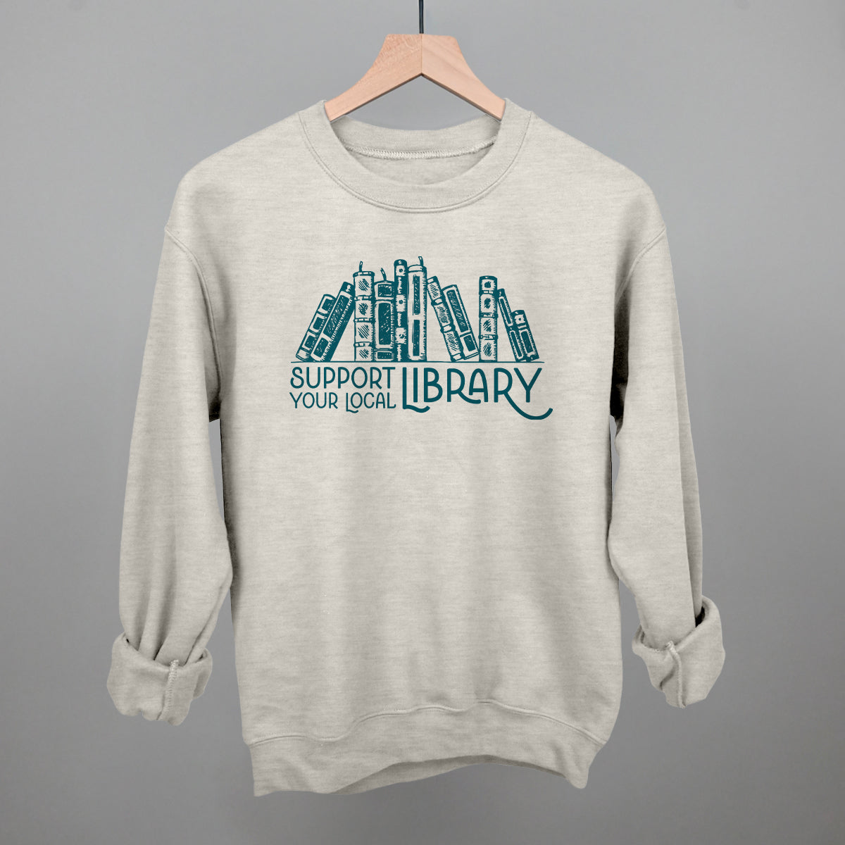 Support Your Local Library Ivy + Cloth