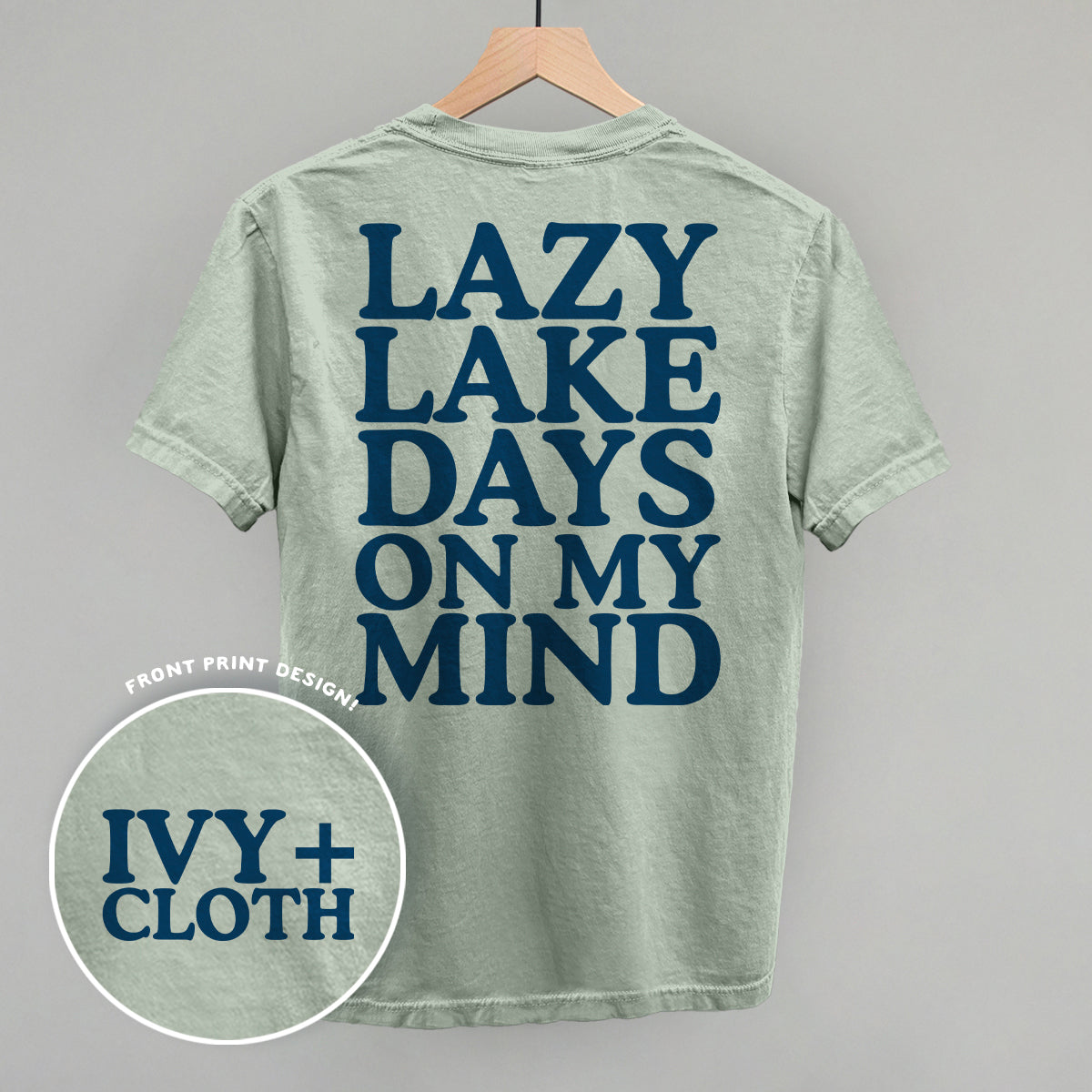 Lazy Lake Days (Back Print) Ivy + Cloth