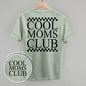 Cool Moms Club Checkered (Back Print) Ivy + Cloth