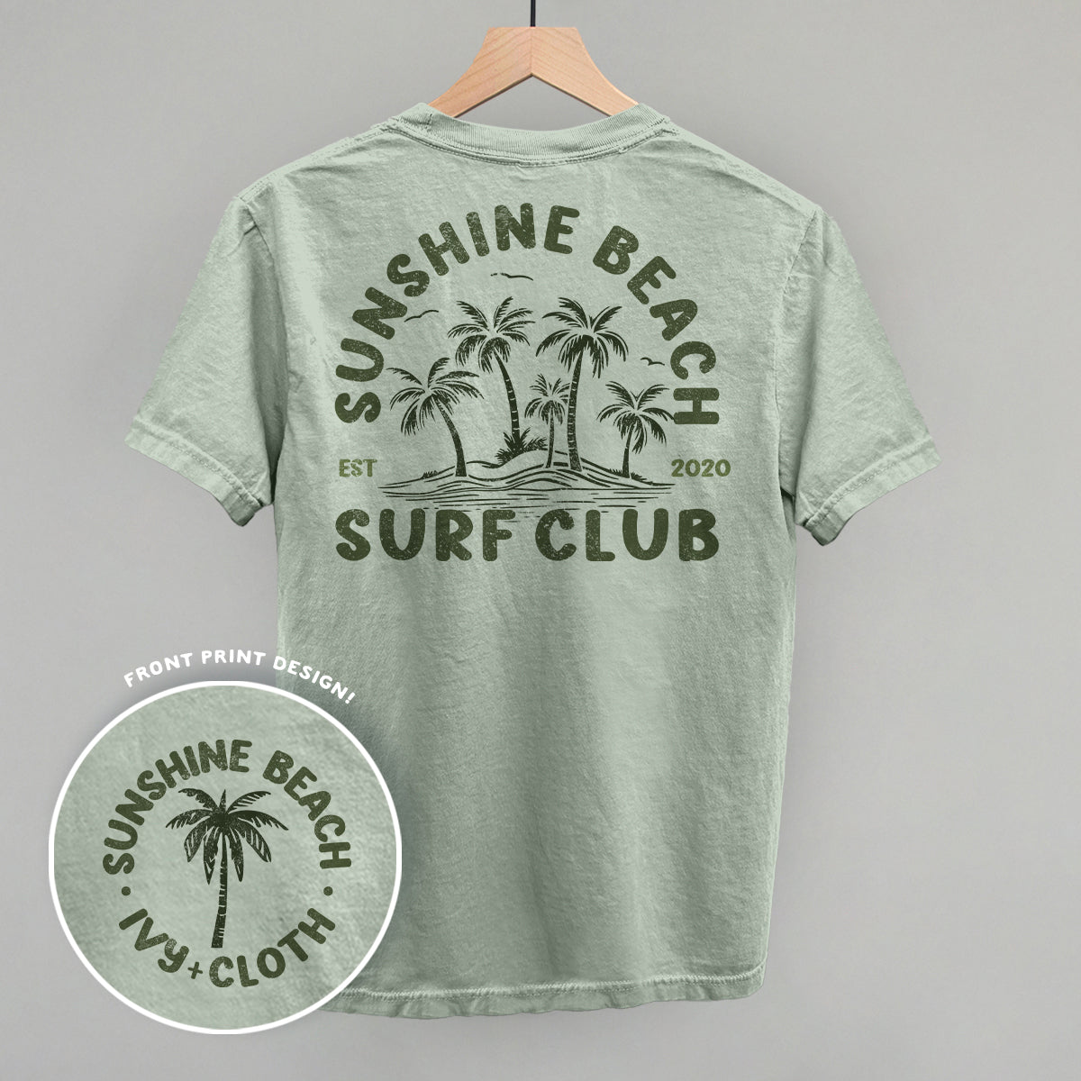 Sunshine Beach Surf Club (Back Print) Ivy + Cloth