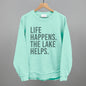 Life Happens. The Lake Helps. Ivy + Cloth