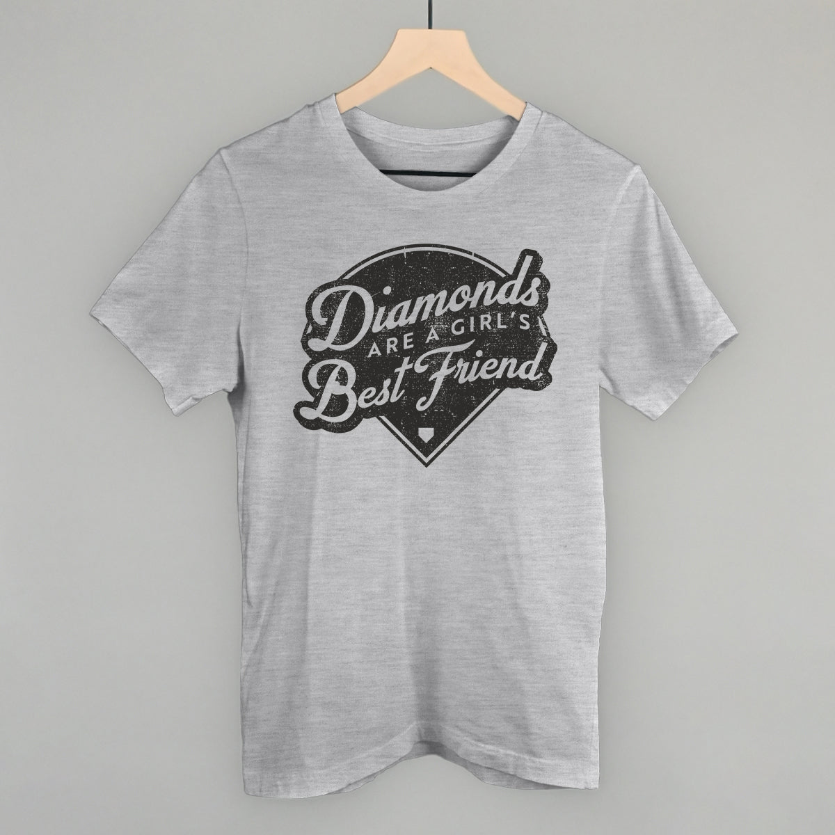 Diamonds Are A Girl's Best Friend (Vintage Script) Ivy + Cloth