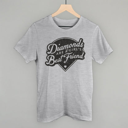 Diamonds Are A Girl's Best Friend (Vintage Script) Ivy + Cloth