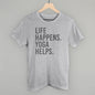 Life Happens Yoga Helps Ivy + Cloth