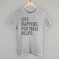 Life Happens. Football Helps. Ivy + Cloth