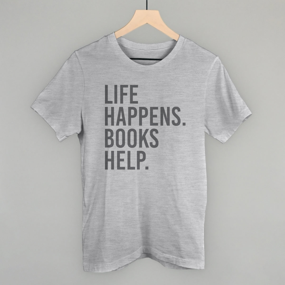 Life Happens. Books Help. Ivy + Cloth