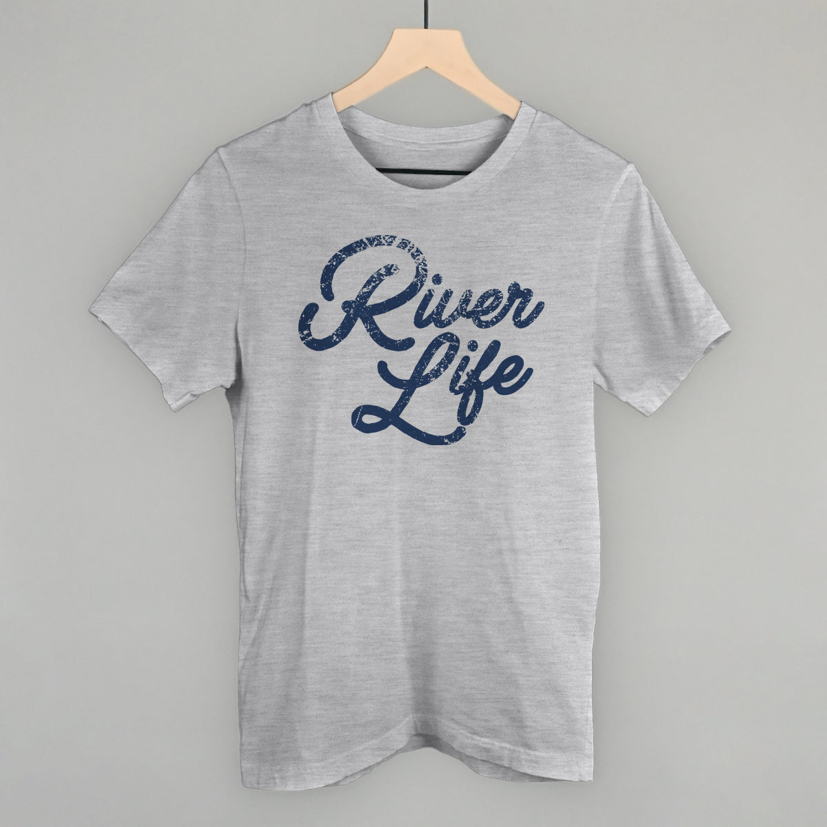 River Life (Distressed Script) Ivy + Cloth