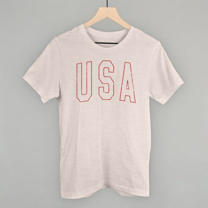 USA Collegiate Distressed Ivy + Cloth