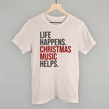 Life Happens Christmas Music Helps Ivy + Cloth