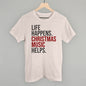Life Happens Christmas Music Helps Ivy + Cloth