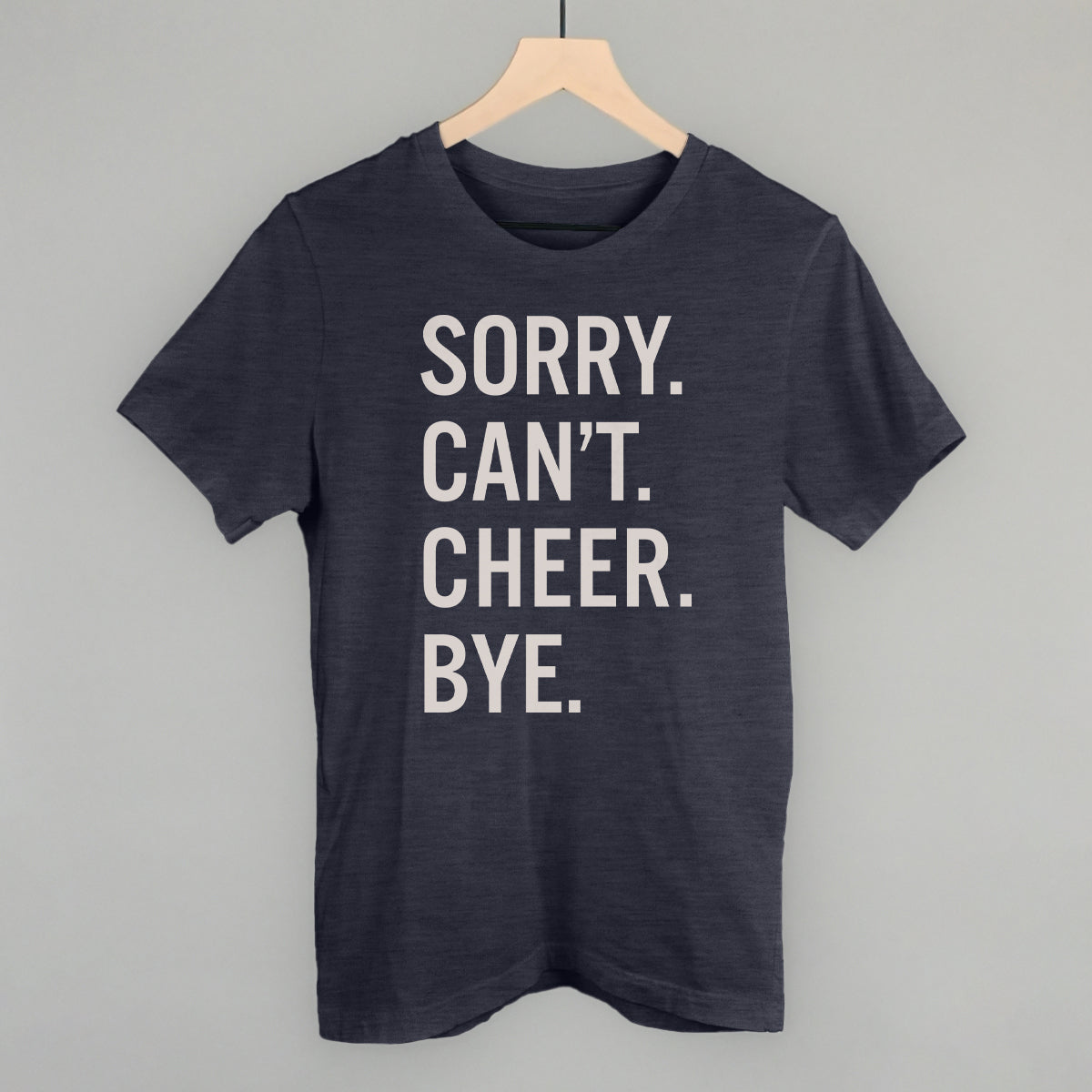 Sorry Can't Cheer Bye Ivy + Cloth