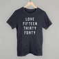 Love Fifteen Thirty Forty Ivy + Cloth
