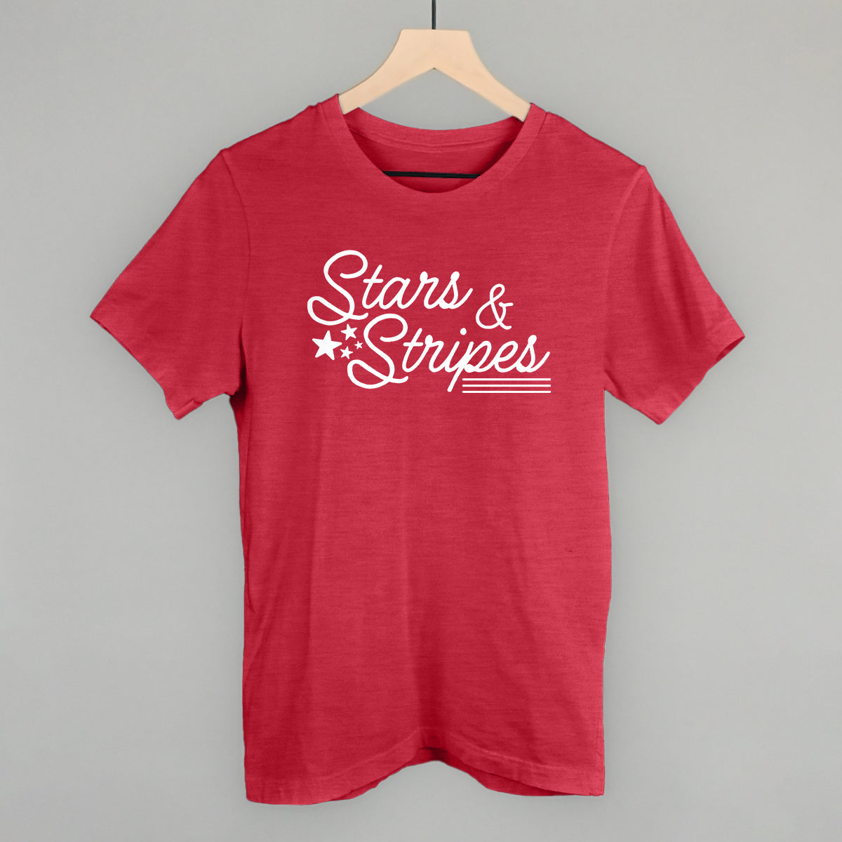 Stars & Stripes White Script Ivy + Cloth